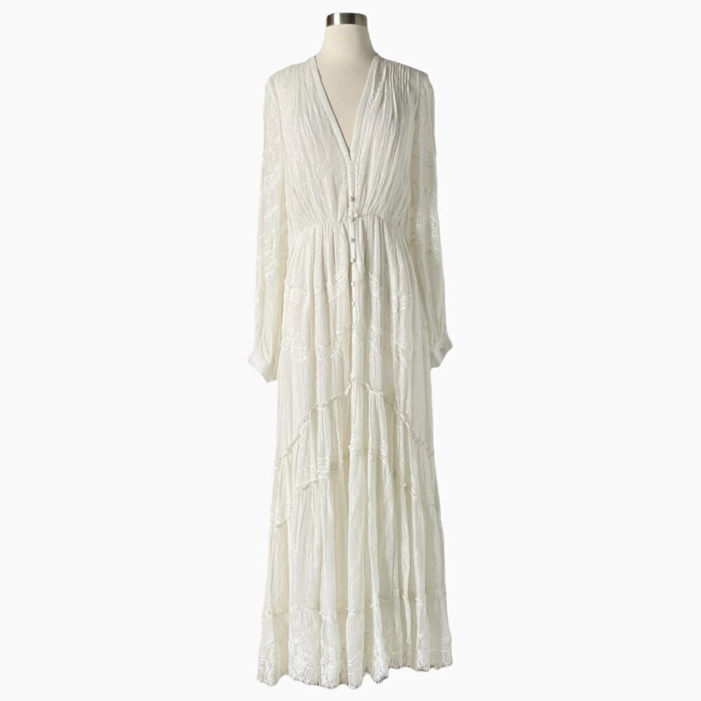 Rococo Sand Lace Zuri Maxi Dress - Picture 9 of 9